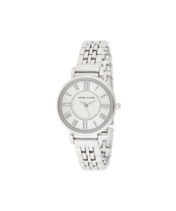 Anne Klein Women's Silver Bracelet Watch 30mm Round Dial