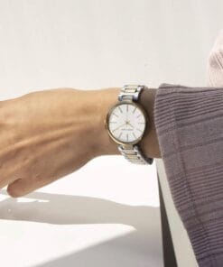 Alternative view of Anne Klein Women's Two-Tone Silver Gold Watch 34mm