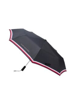 Tommy Hilfiger Logo Umbrella Black