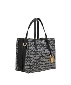 Alternative view of DKNY Farah Black Logo Crossbody Satchel Bag