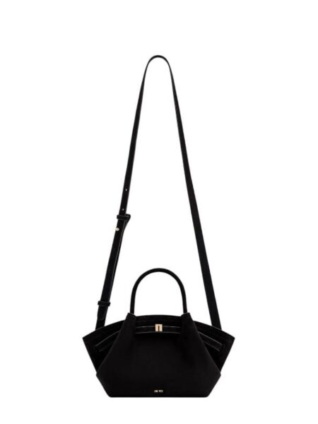 Alternative view of JW PEI Hana Mini Faux Suede Tote Bag - Black