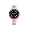 Tommy Hilfiger 36mm stainless steel watch with black dial, perfect for young men or small wrists in Bahrain.