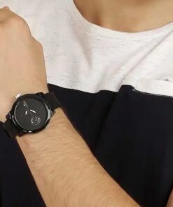 Alternative view of Tommy Hilfiger Black Silicone Men's Sport Watch 44mm