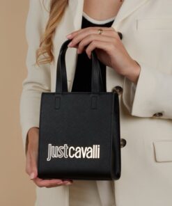 Alternative view of Just Cavalli Black Saffiano Mini Bag