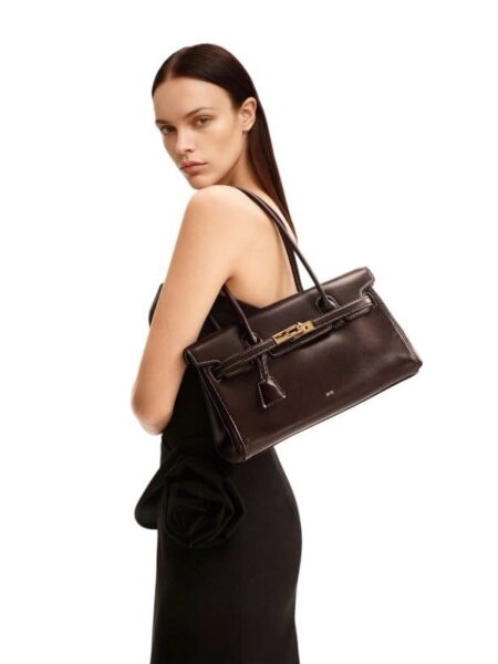 Alternative view of JW PEI Yara Shoulder Bag - Dark Brown